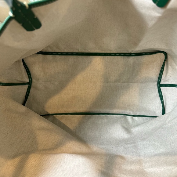NEW✨GOYARD St Louis GM Green Goyardine Canvas - Picture 3 of 5